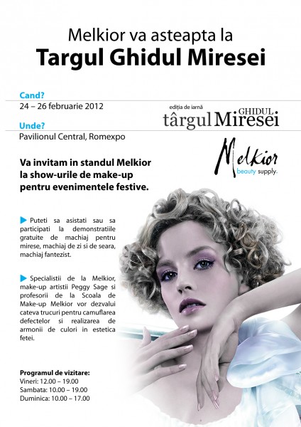 Melkior va invita la Targul de nunti - Romexpo