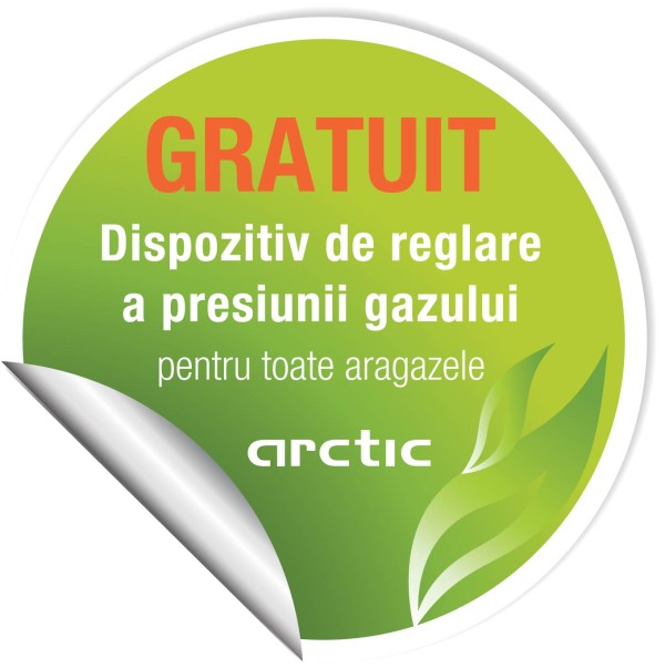 Sticker regulator presiune gaz